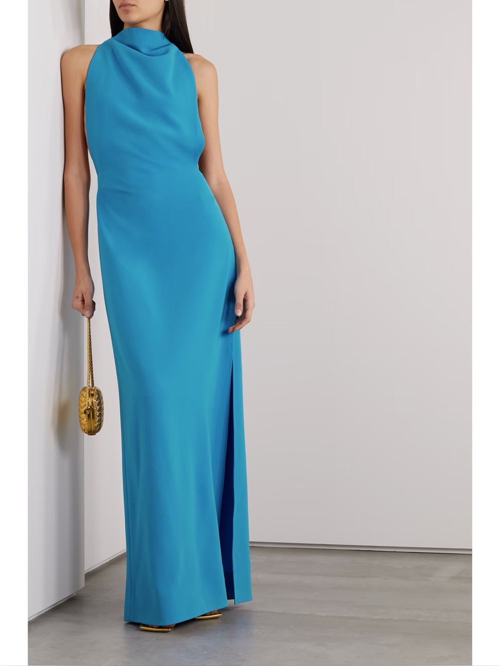 Proenza Schouler Faye backless Twist Gown